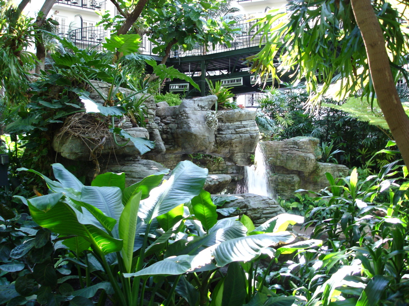 Opryland Garden Conservatory Waterfall
