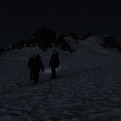 Route Discussion at Dawn