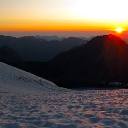 Olympic Mountains Sunrise