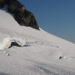 Upper Blue Glacier Crevasse