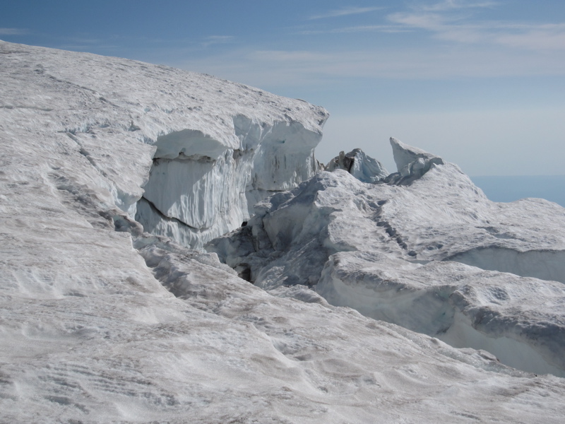 Mount Adams Bergschrund (North East View)