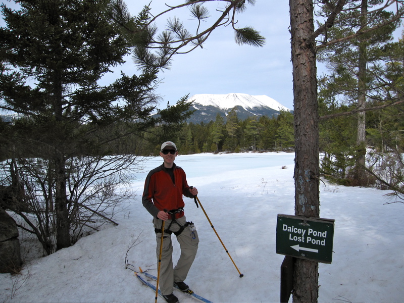 Aaron at Foss and Knowlton Pond