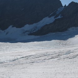 Blue Glacier and Glacier Pass
