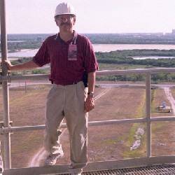 VAB in the distance from launchtower.