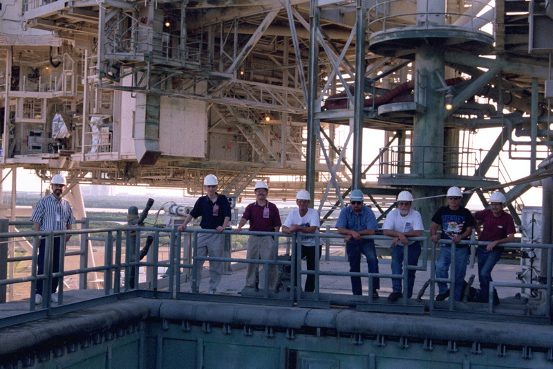 Launch Tower from the Blast Deck