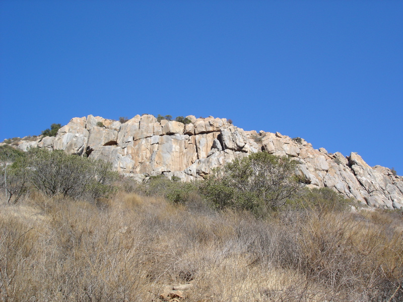 Mission Gorge Climbing