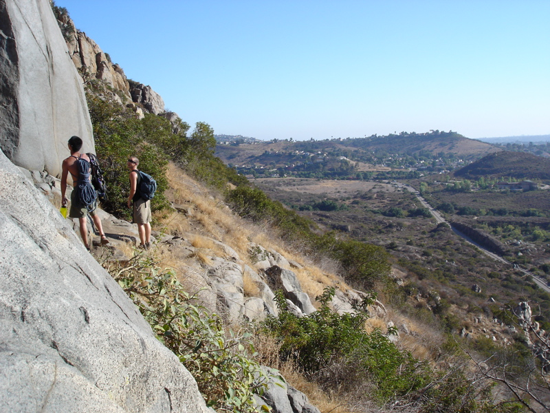 Base of Mission Gorge