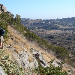 Base of Mission Gorge