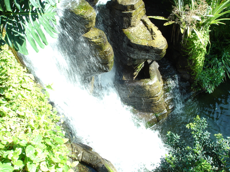 Delta Room Waterfall