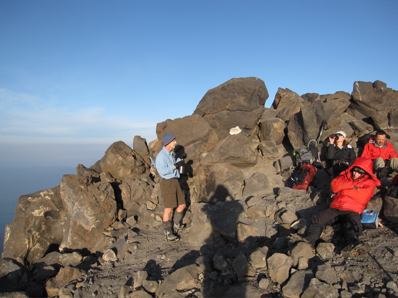 Jim on Pikers Peak