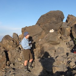 Jim on Pikers Peak