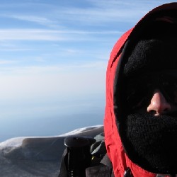 Summit Self-Portrait (South)