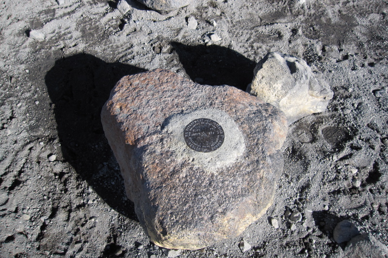 Mount Adams Summit Geodetic Survey Marker