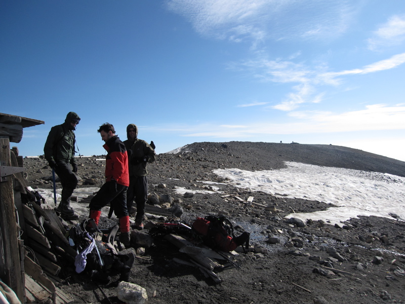 Flatness of Mount Adams Summit