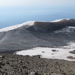 Above view of South (False) Summit