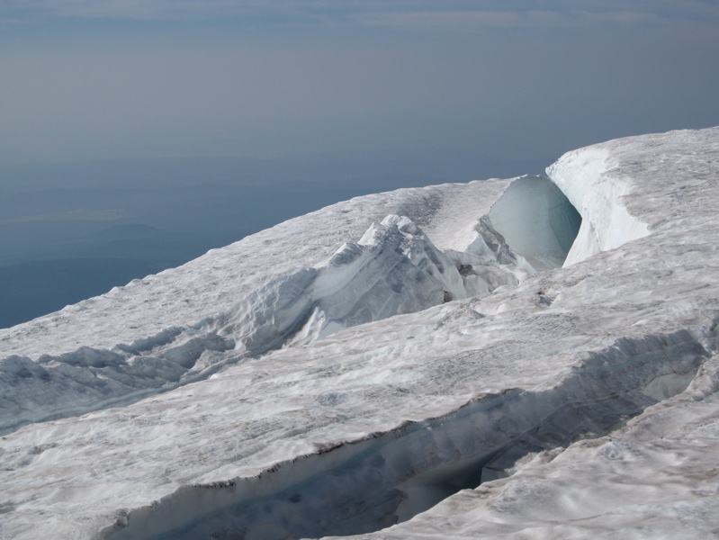 Mount Adams Bergschrund (South West View)