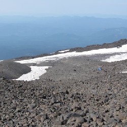 Blue Tent in Scree