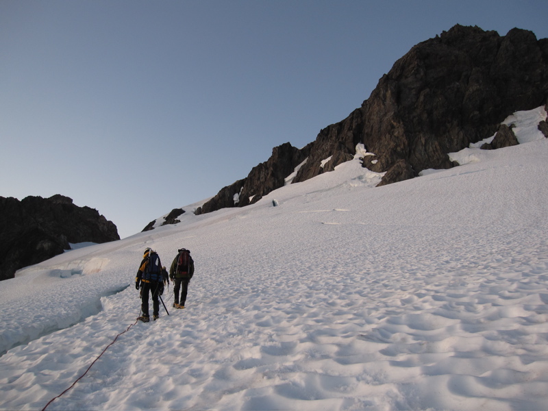 Climbers Passing