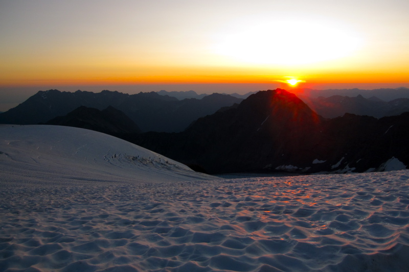 Olympic Mountains Sunrise