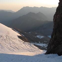 Ice Falls from Crystall Pass