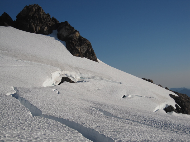 Upper Blue Glacier Crevasse