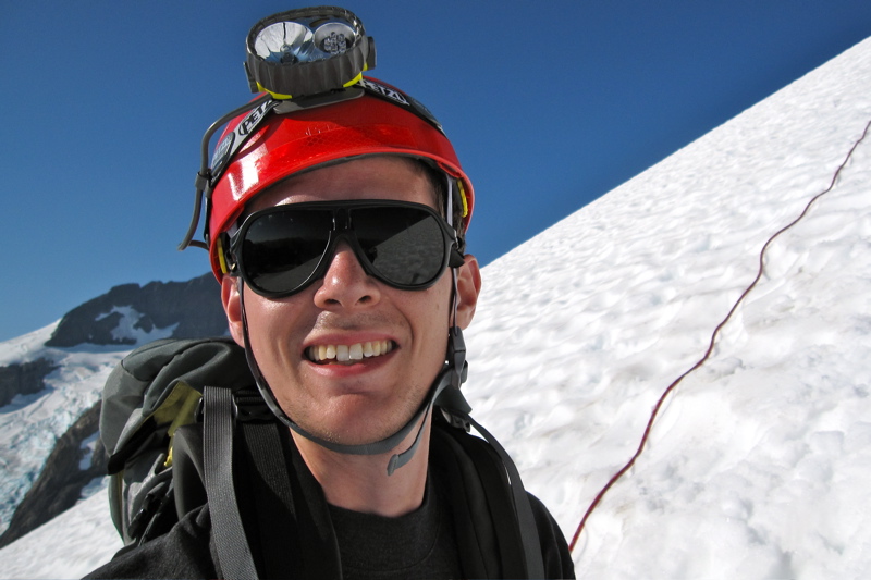 Snow Dome Face, Self Portrait