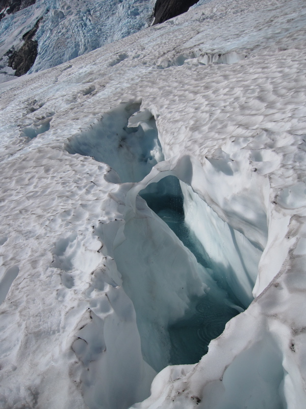 Blue Glacier Crevasse Pool