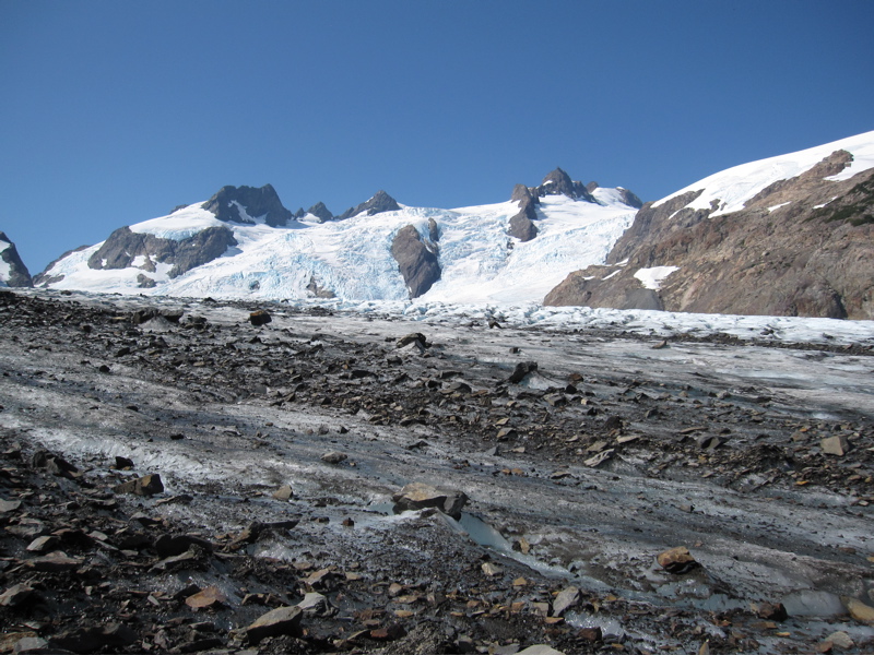 Blue Glacier Ice Falls / Rocky Blue Glacier