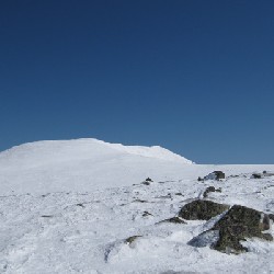 Thoreau Springs up to Baxter Peak from The Gateway