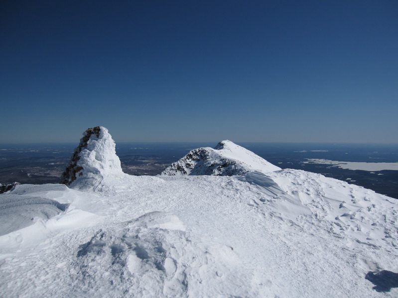 Cairn on Katahdin's Baxter Peak