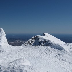 Cairn on Katahdin's Baxter Peak