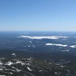 Southern view from Thoreau Springs