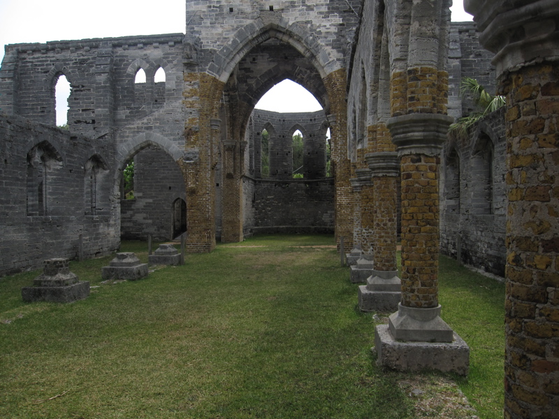St. George's Unfinished Church (Inside)