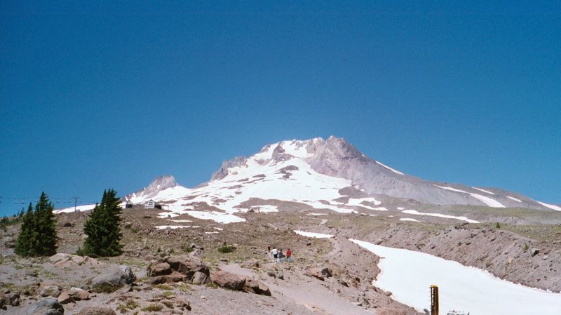 View from Timberline Lodge