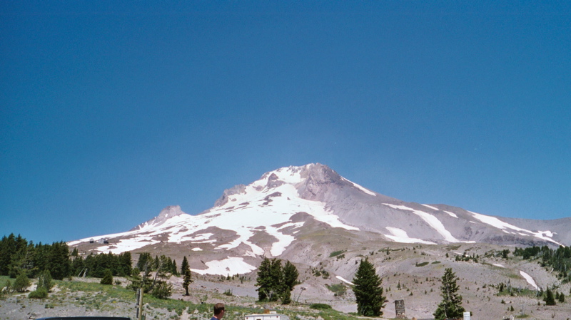 Mt. Hood from Parking Lot