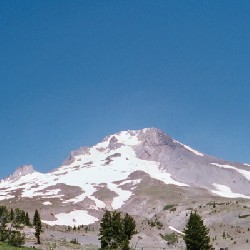 Mt. Hood from Parking Lot